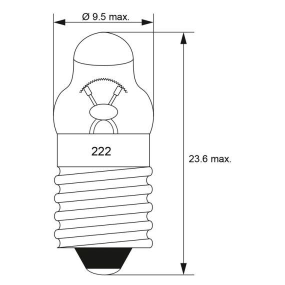 Lente a punta di torcia, 1,55 W WE9334 Goobay