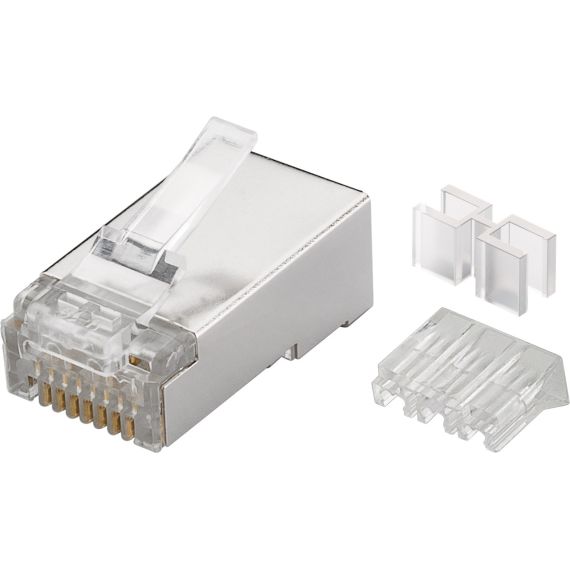 Spina RJ45, CAT 6A STP schermata WE72502 Goobay