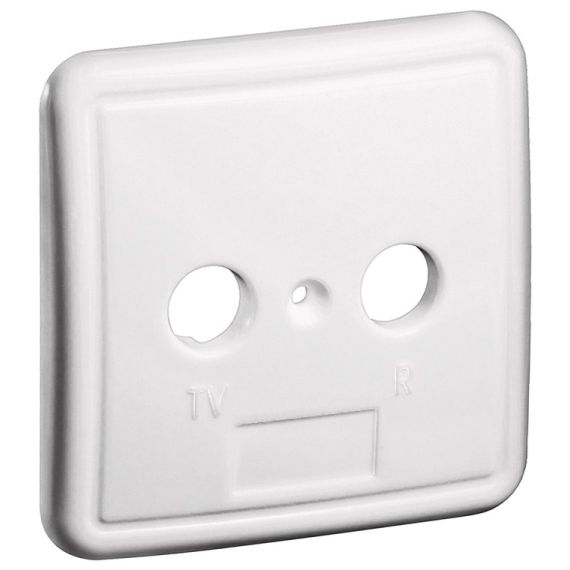 Copertura a 2 fori per prese antenna WE67050 Goobay