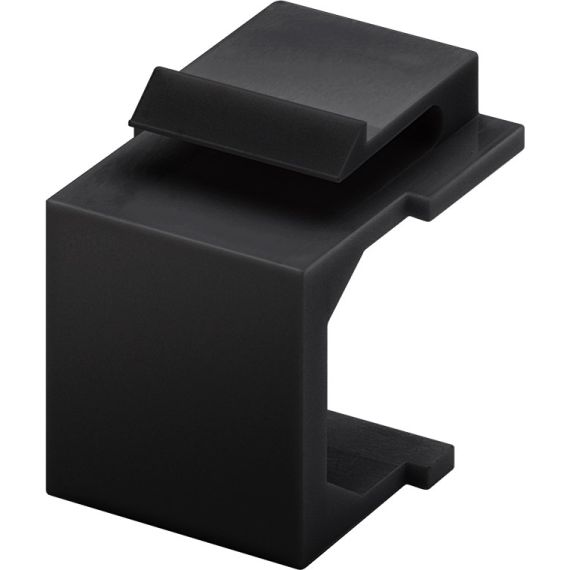 Keystone copertura (confezione da 4), nero WE79990 Goobay