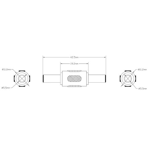 Spina DC (5,50 x 2,10 mm) - Spina DC (5,50 x 2,10 mm) WE76752 Goobay