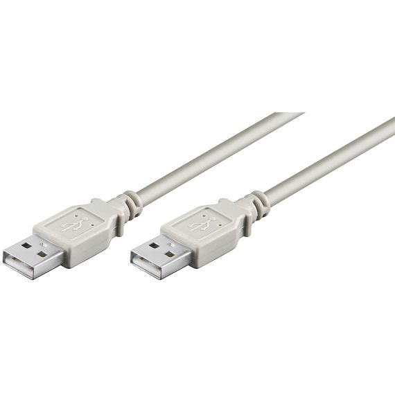 Cavo USB tipo A ad alta velocità 2.0 1,8 m, grigio WE93375 Goobay