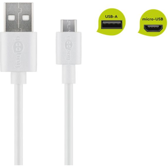 Cavo di ricarica e sincronizzazione Micro-USB WE43837 Goobay