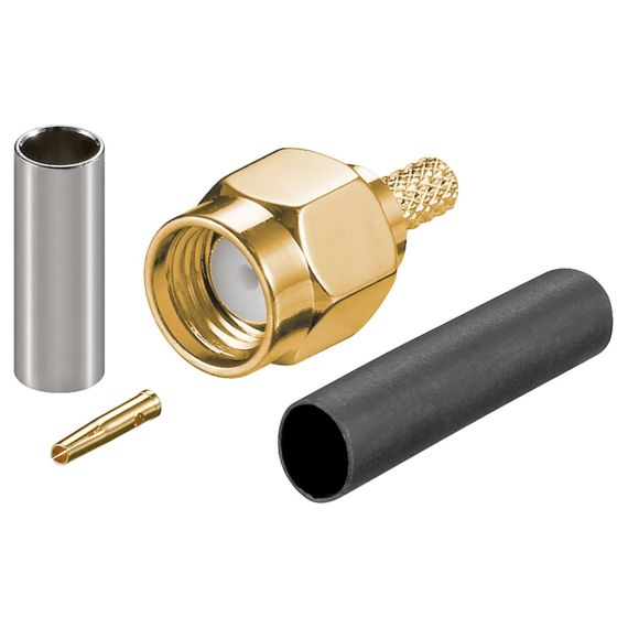 Spina a crimpare RP-SMA WE51695 Goobay