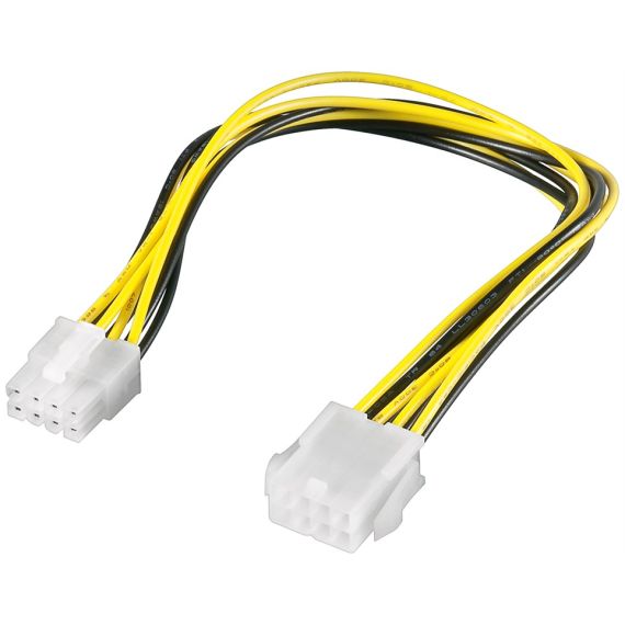Prolunga elettrica PC EPS, da 8 pin WE51361 Goobay