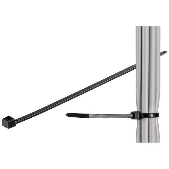 Fascetta fermacavo, in nylon resistente alle intemperie WE17069 Goobay