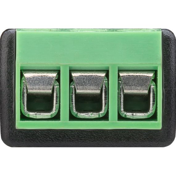 Terminal Block 3-pin > Presa 3,5 mm (3-pin, stereo) WE76746 Goobay