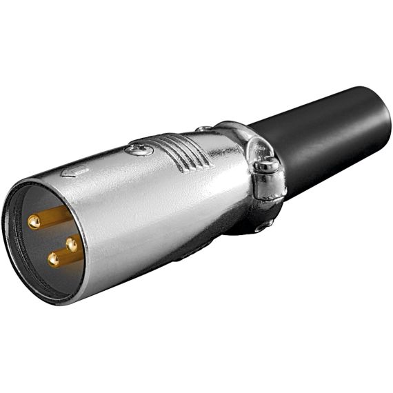 Spina XLR per microfono, 3 Pin WE11954 Goobay