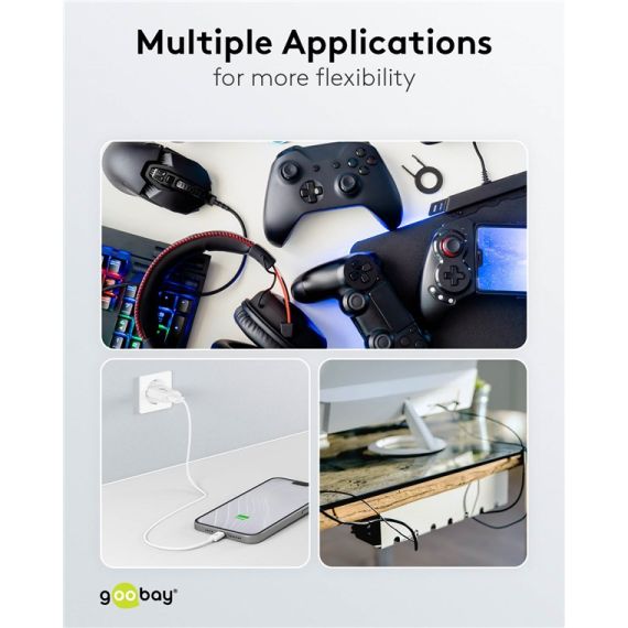 Cavo prolunga USB 2.0 ad alta velocità, nero WE68904 Goobay