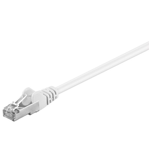 CAT 5e cavo patch, F/UTP, bianco, 5 m WE93498 Goobay