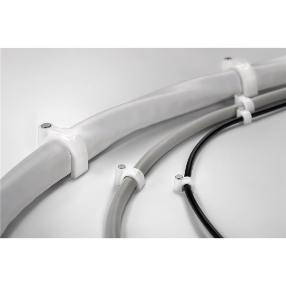 Chiodini fissacavo 10 mm, bianco WE17082 Goobay