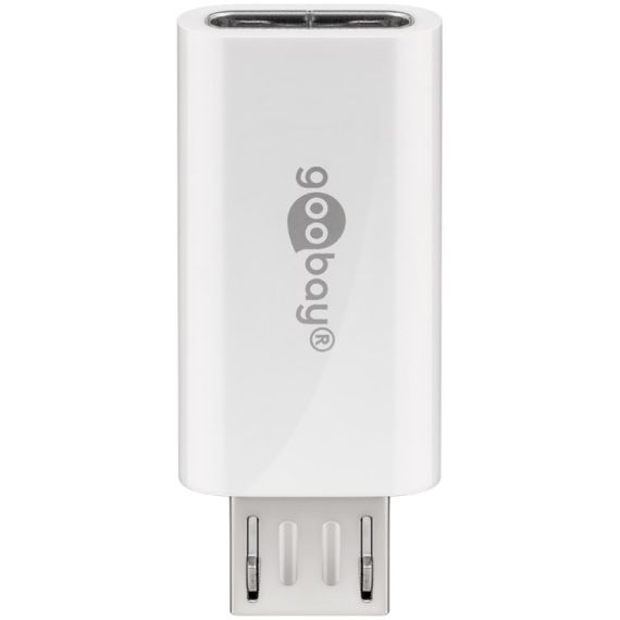 Micro-USB/USB-C USB OTG Hi-Speed Adapter USB OTG per il collegamento di cavi di ricarica WE55550 Goobay