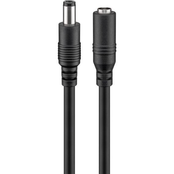 Cavo di prolunga DC, 3 m, nero WE71399 Goobay