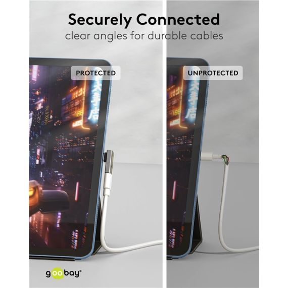 Adattatore USB-C verticale a 90° ruotato, USB4 WE74443 Goobay