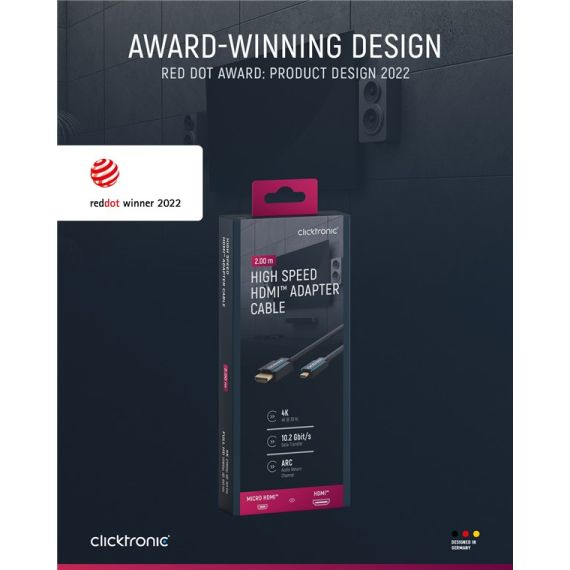 Cavo adattatore da HDMI a Micro HDMI WE70328 Clicktronic