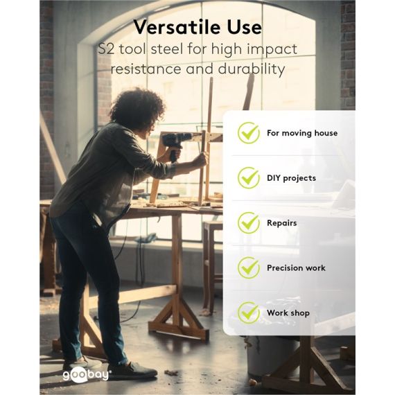 Set di punte, 113 pezzi WE77119 Fixpoint