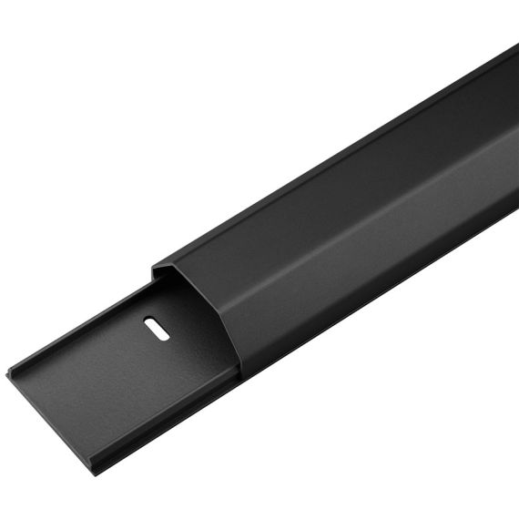 Canalina semitonda in alluminio per cavi WE90724 Goobay