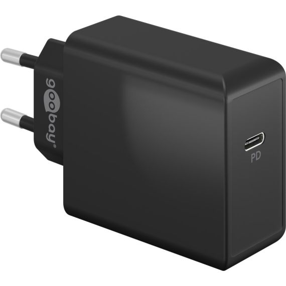 Caricatore rapido USB-C PD (65 W) nero WE61761 Goobay
