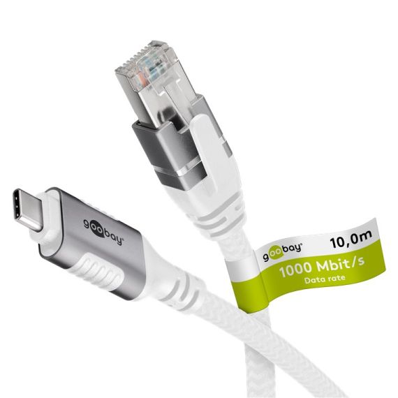 Cavo Ethernet da USB-C 3.1 a RJ45, 10 m WE74180 Goobay