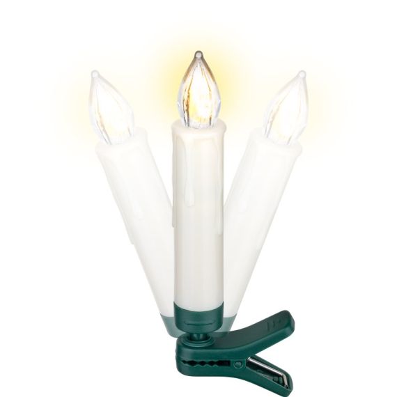 20 candele senza fili per l'albero di Natale a LED WE53942 Goobay