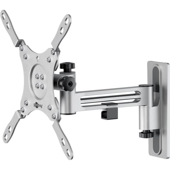 Supporto a parete per TV Caravan FULLMOTION (M), argento WE71988 Goobay