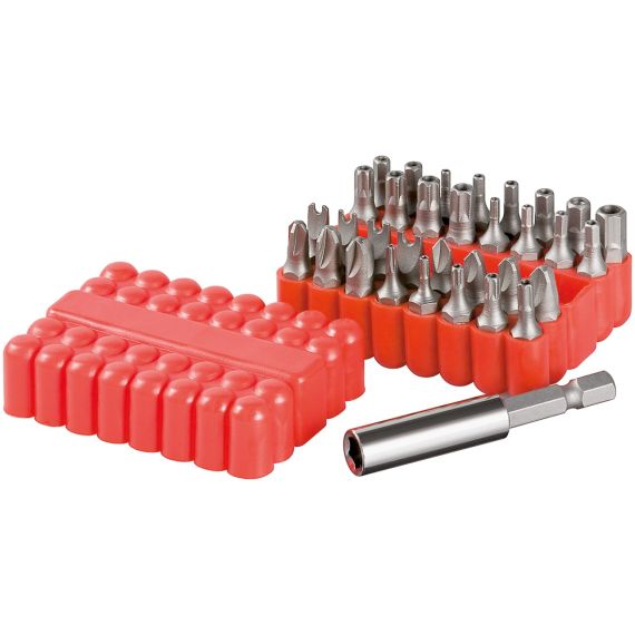 Set di punte, 33 pezzi WE77044 Fixpoint