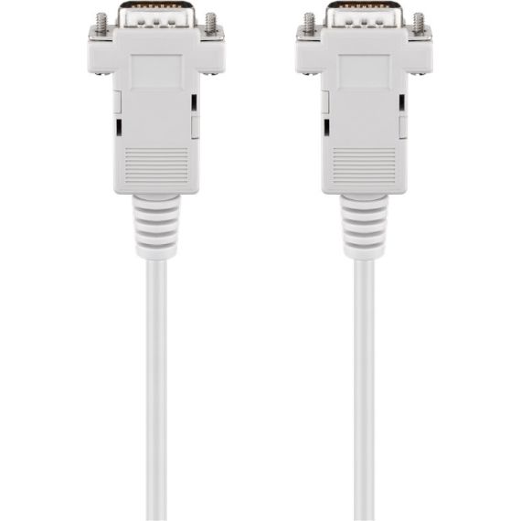 Cavo di collegamento D-SUB da 9 pin, connettore/connettore, seriale 1:1 WE33401 Goobay