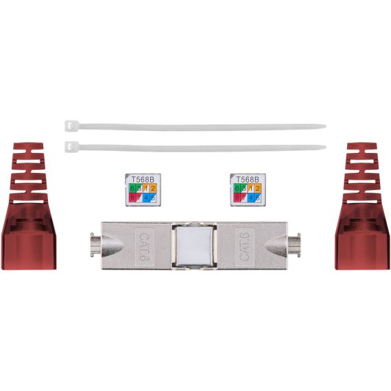 Connettore per cavo senza attrezzi "Slim" CAT 6, STP schermato WE79577 Goobay