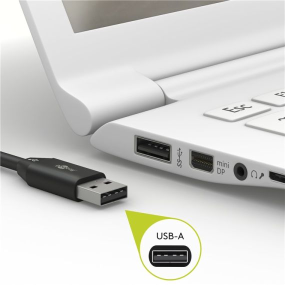 Cavo di ricarica e sincronizzazione USB-C (USB-A > USB-C) WE59124 Goobay