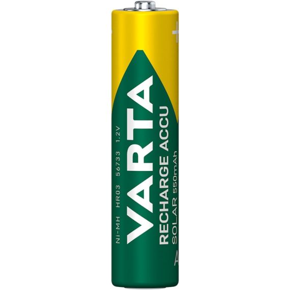 AAA (Micro)/HR03 (56733) ricaricabile - 550 mAh, 2 pezzi in blister WE44146 Varta