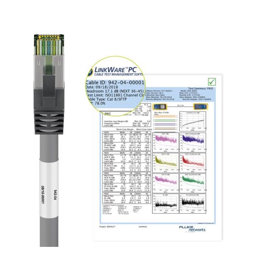 CAT 8.1 Cavo patch, S/FTP (PiMF), bianco WE55124 Goobay