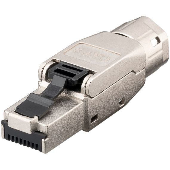 CAT 8.1 connettore RJ45, schermato STP, per montaggio senza attrezzi WE61130 Goobay