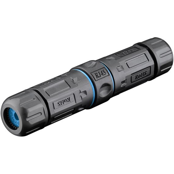 Giunto modulare/connettore RJ45 per esterni (IP68), CAT 6A WE59582 Goobay