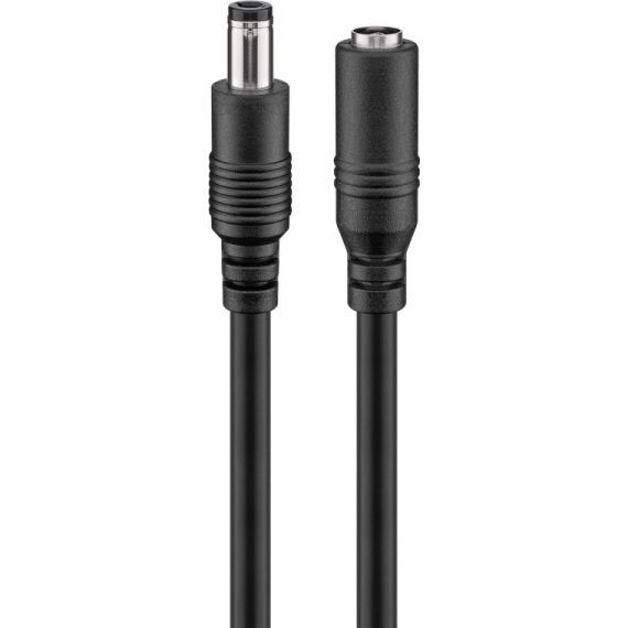 Cavo di prolunga DC (5,5x2,5mm) 10 m, nero WE71402 Goobay