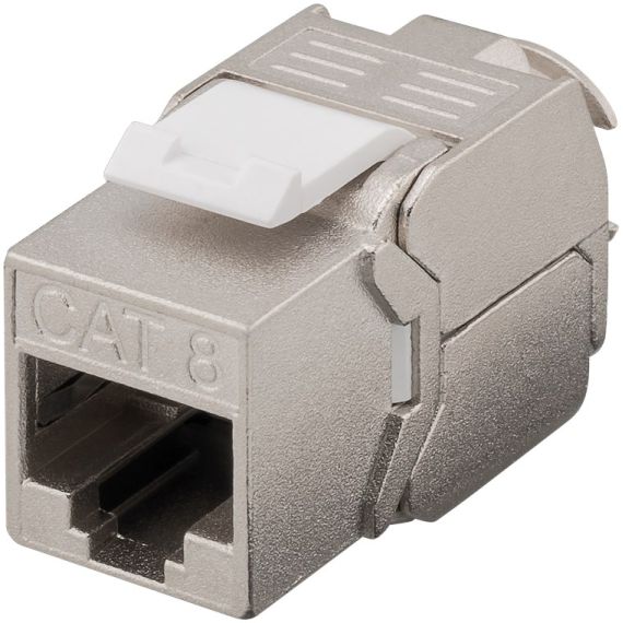 Modulo Keystone RJ45 CAT 8.1, STP, certificato GHMT WE61129 Goobay