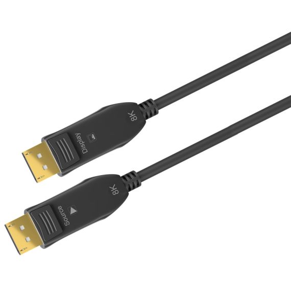Cavo di collegamento ottico ibrido DisplayPort 2.0 (AOC), 40 Gbit/s WE64866 Goobay