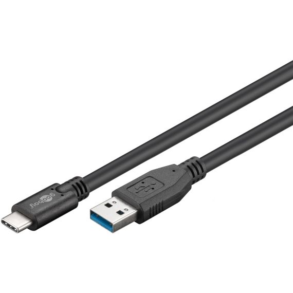 Cavo di ricarica da USB-C a USB A 3.0 con sincronizzazione e ricarica Super Speed WE73141 Goobay