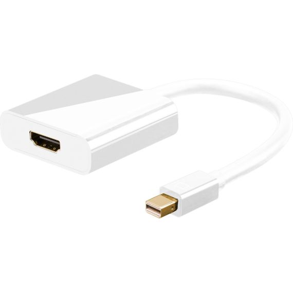 Mini DisplayPort/HDMI per cavo adattatore 1.2, dorato WE67880 Goobay