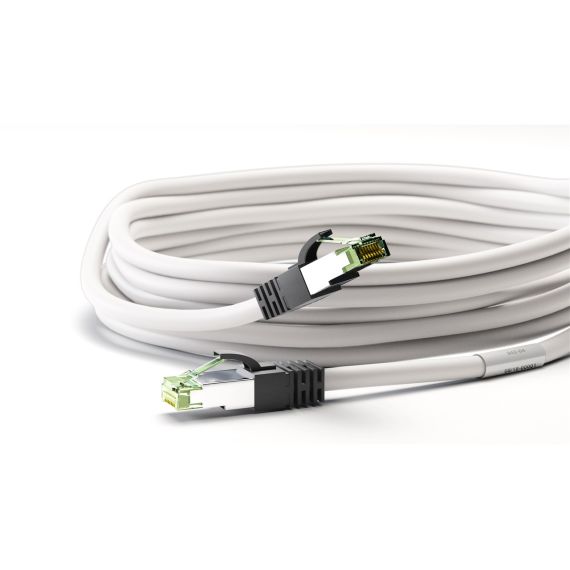 CAT 8.1 Cavo patch, S/FTP (PiMF), bianco WE55126 Goobay