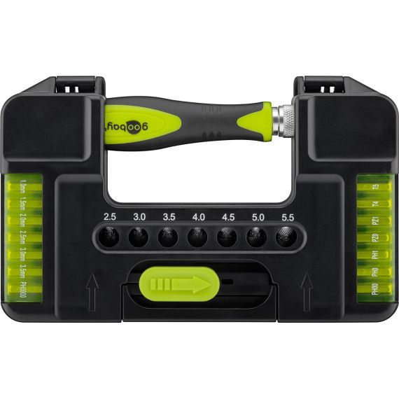 Set di cacciaviti di precisione da 37 pezzi WE74003 Goobay