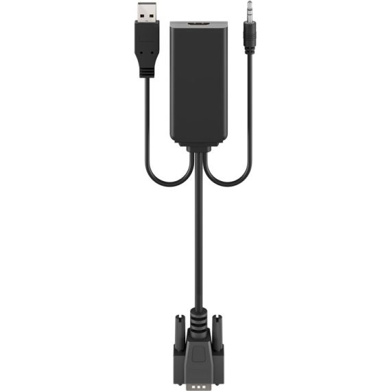 Convertitore da VGA a HDMI con jack audio da 3,5 mm WE61259 Goobay