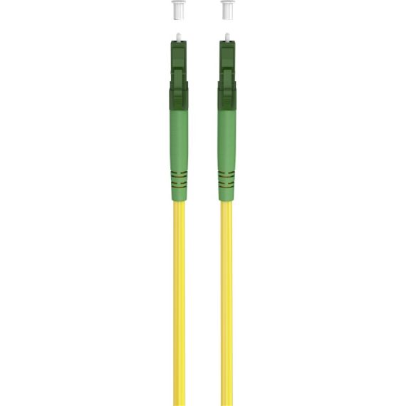 Cavo in fibra ottica, Singlemode (OS2) Yellow, giallo (Simplex), 30 m WE59636 Goobay