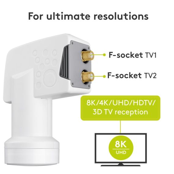 LNB universale twin out WE67270 Goobay