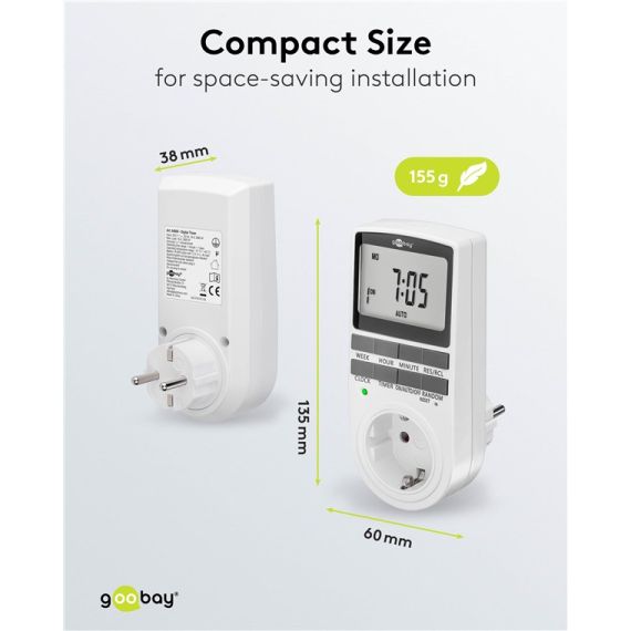 Timer digitale WE64900 Goobay