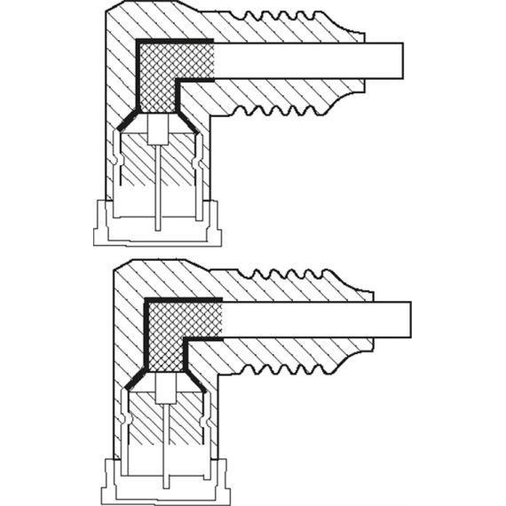 Cavo antenna SAT (135 dB), 4x schermato WE70484 Goobay