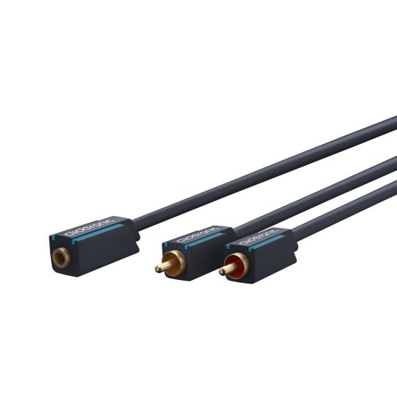 Cavo adattatore da 3,5 mm AUX a RCA, stereo WE70493 Clicktronic