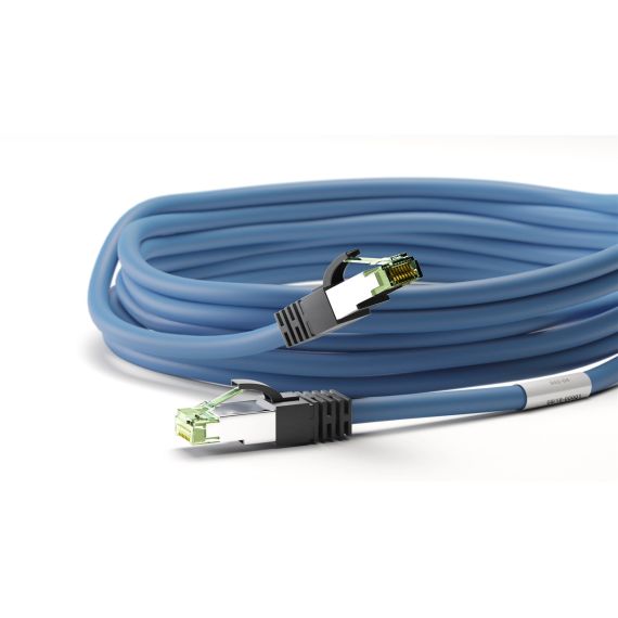 CAT 8.1 Cavo patch, S/FTP (PiMF), blu WE45661 Goobay