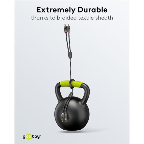 Cavo RCA stereo, 2 m WE65293 Goobay