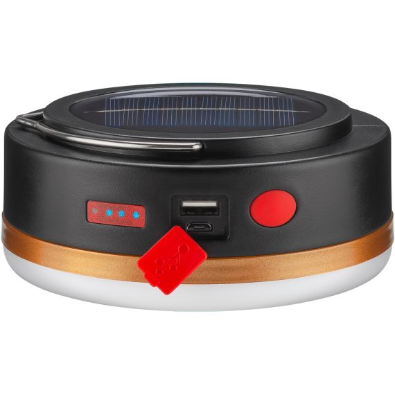 Lampada da campeggio solare a LED con telecomando IR WE60344 Goobay