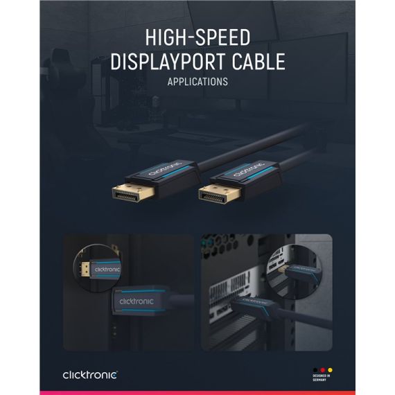 Cavo DisplayPort WE70716 Clicktronic